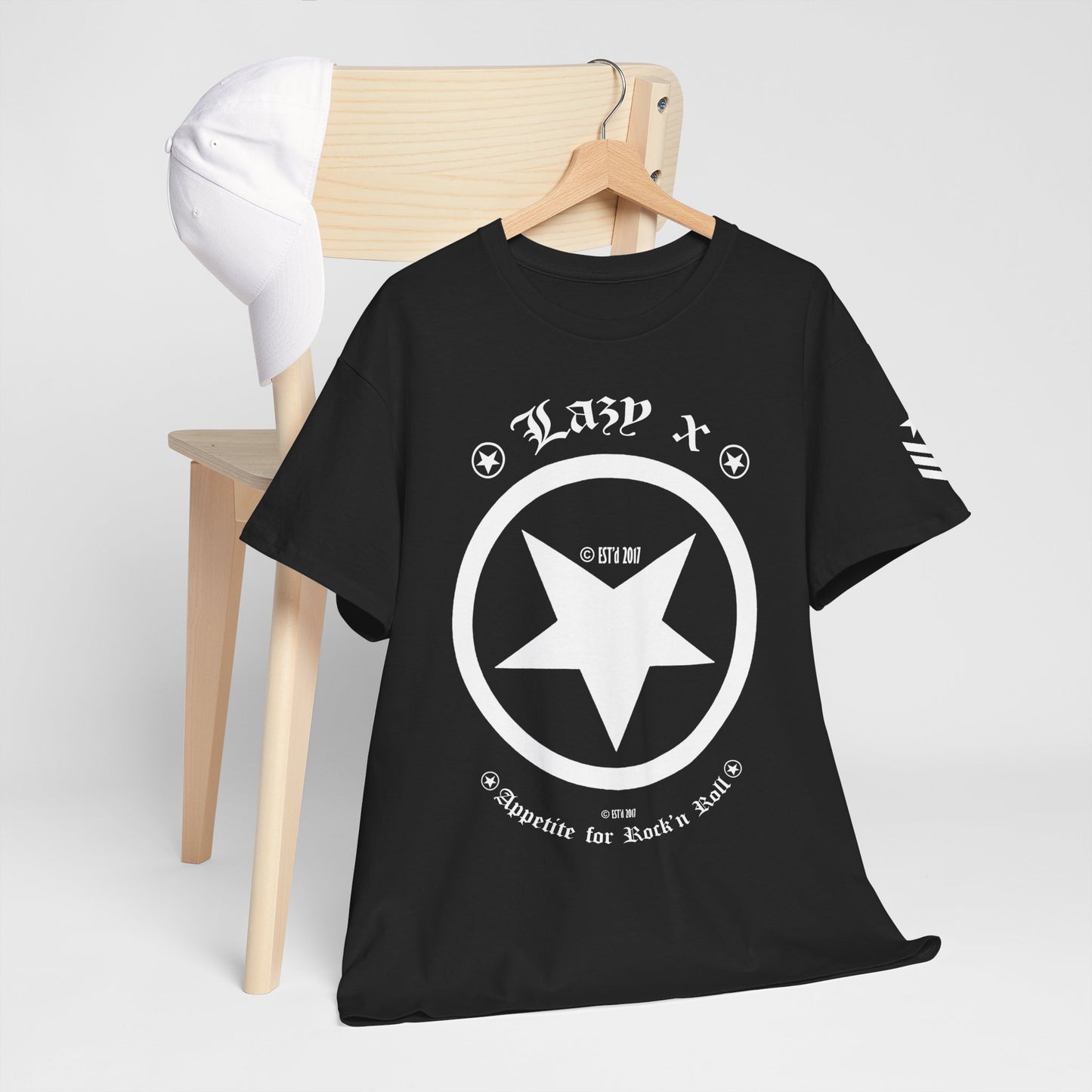 Lazy X - Rock Star Unisex Heavy Cotton Tee