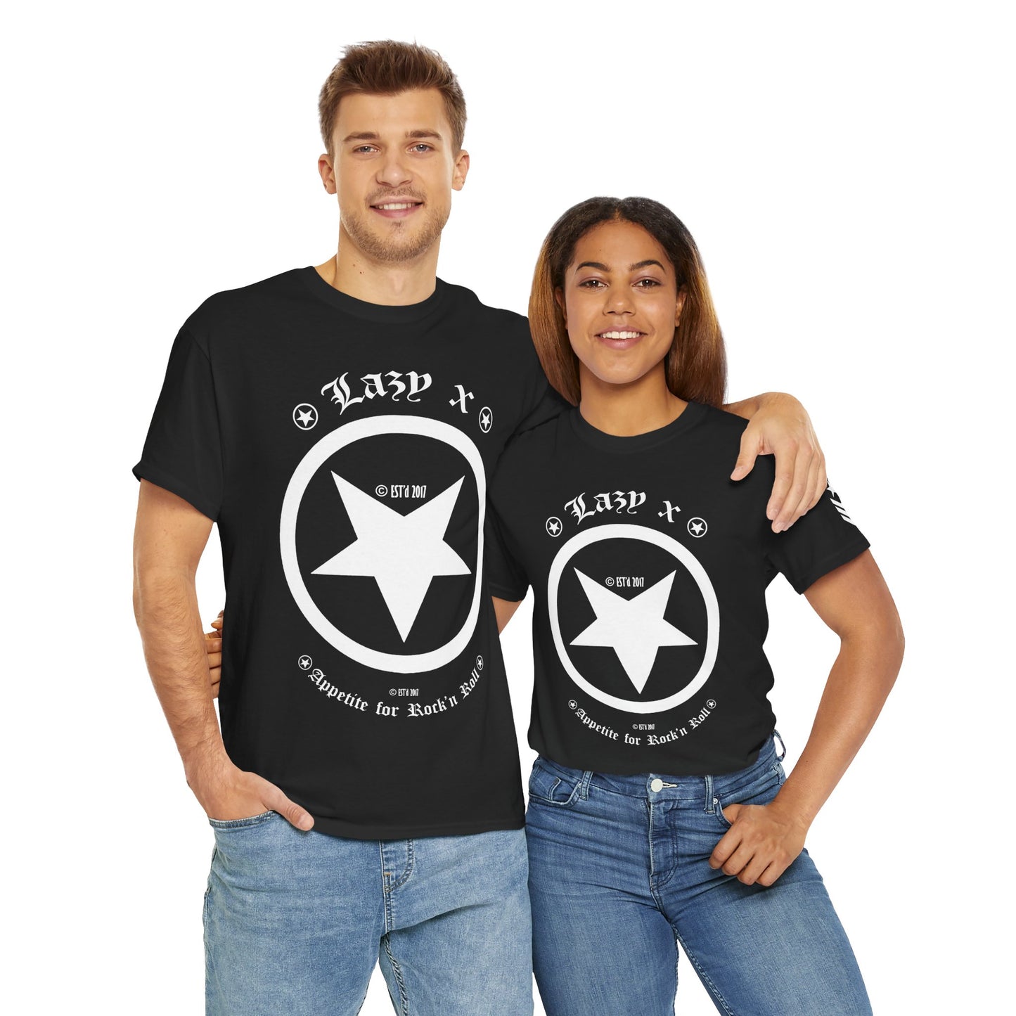 Lazy X - Rock Star Unisex Heavy Cotton Tee